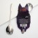 Spoon, souvenir on Halloween "sweets or life", stainless steel.