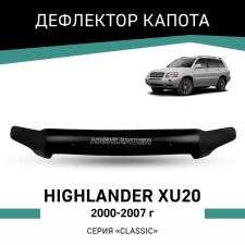 Defly hood deflector for Toyota Highlander (XU20), 2000-2007