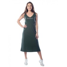 Women's dress minimal, size 46, khaki color