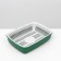 The tray is large with the Atlantis “Standard” net, 42 x 31 x 10 cm, green,