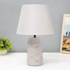 Glinka table lamp E14 40W gray 25x25x38.5cm Risalux