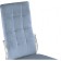 Farini Metal Metal Metal Carrier/Velur, Chrome/Blue 46x52x99 cm