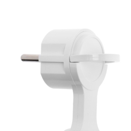 The fork is flat, behind the cabinet, 16a, with salary, 220 V, white-2