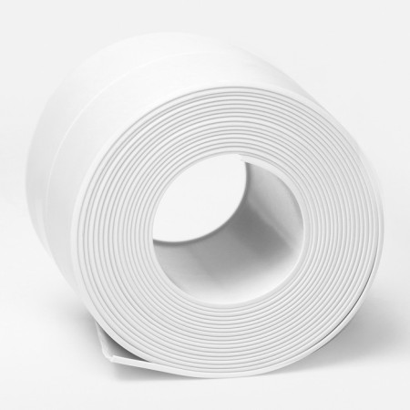 Border tape "My choice" for a bath and a sink, white, 60 mm x 3.2 m-1