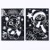 New Year's engraving "New Year! Bear and Penguin ", with a color effect, 2 pcs
