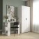 Table Asti 2, white color