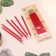 Candles in the cake "Royce", 6 pcs, high, 12.5 cm, ruby ​​metallic