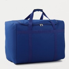 Road bag with lightning, blue color