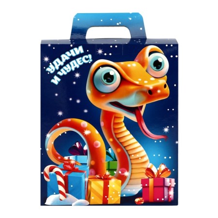 Present "Disco" with animation (750 g) New Year's gift set No. 339-1