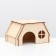 House for rodents, 19 x 12 x 10 cm