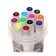 Set of markers for sketching bilateral 12 pieces/12 colors