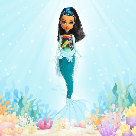 Fairy -tale doll "Mermaid" with an accessory, mix-9