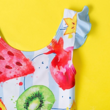 Kaptan "Fruits" swimsuit, height 110-116 (32), blue/white color-8