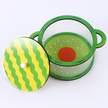 Locking game Sorter "Poster with vegetable soup"-4