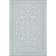 Rectangular carpet Valentis sirocco, size 80x150 cm, color Grey/White