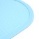 Silicone rug for a bowl, 40 x 30 cm, blue