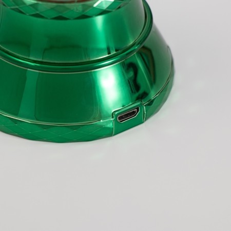 Lava lamp "Christmas tree" LED 3HAAA, USB green 6.5x6.5x23.7cm-7