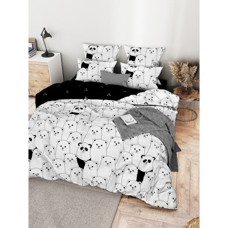 Bed linen 2 joint venture "Gammy", size 200x215 cm, 175x215 cm, 70x70 cm - 2 pcs