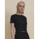Crop top female Pelican, size 42, black color