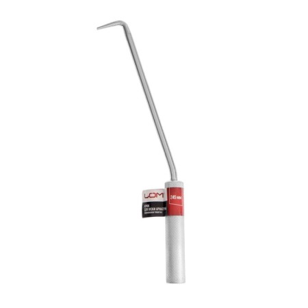 Hook for knitting reinforcement scrap, galvanized handle, 245 mm-7