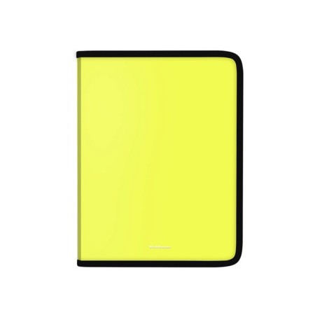 A4 notebook folder, Erichkrause Matt Neon, plastic, on lightning, mix-2