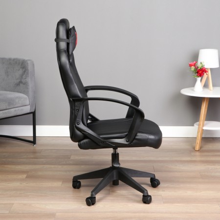 Playing chair "zombie 50" eco -leather, black-2