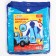 Children's raincoat, size l, 110-120 cm, blue tractor