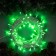 Garland “thread” 10 m, IP44, UMS, white thread, 100 LED, green glow, 8 modes, 24 V