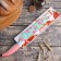 Kitchen knife with an anti -wagoning coating of the “flowers” ​​shares, blade 20 cm