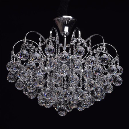 Chaler "Pearls" 6x60W E14 Chrome-1