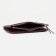 Women's wallet on the button, burgundy color