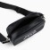 Children's bag Mikro Kosmos, artificial leather, black 18x6x11 cm