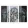 Modular picture on the subframe "Air Flower" 99x65 cm. (3-33x65)