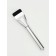 Mask brush, 14 cm, silver color