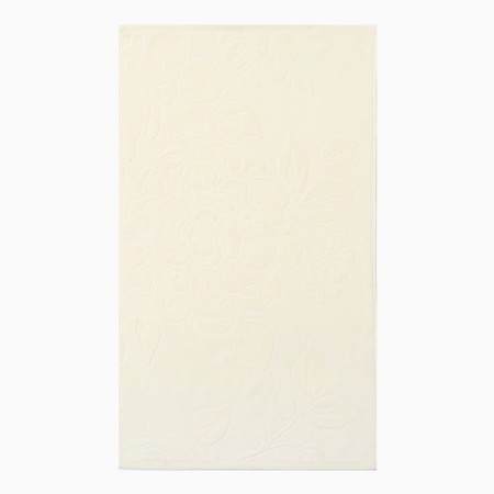 Terry towel Biscottom, 50x80cm, milk color, 460g/m, cotton-1