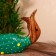 Stand for a bottle "Duck in green" tree 30x20x25 cm