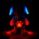 Toy "Dog", works from batteries, dances, light and sound effects