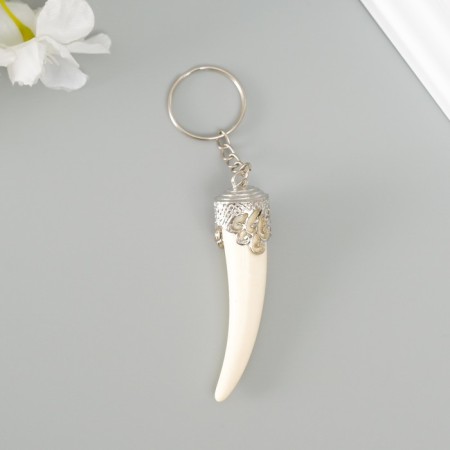 Browler Metal "Fang" White 6x1.7 cm