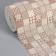 Bathroom mat “Transfiguration”, width 80 cm, roll 15 m, brown color