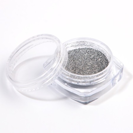 Sparkles for decor, reflective, large, silver color-4