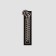 Thermal appliance "Lightning with a lock", 2.7 × 12 cm, black color