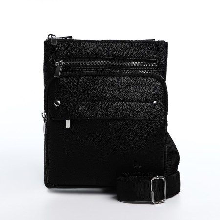 Male bag, terra dever, black color-1