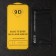 Protective glass for iPhone 14 Pro, 9h, 0.33 mm, black frame