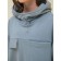 Dress for girls, height 122 cm, gray color