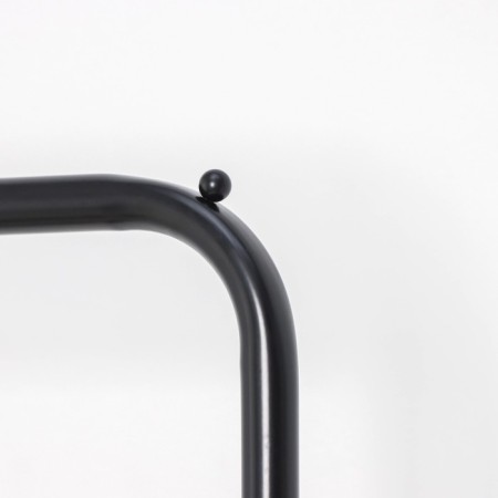 Valencia 32m clothing stand, 91.5 × 30 × 162 cm, black color-4