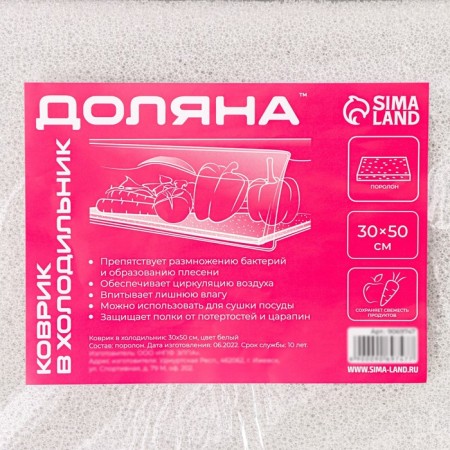 Refrigerator Dilan, 30 × 50 cm, foam rubber, white color-4