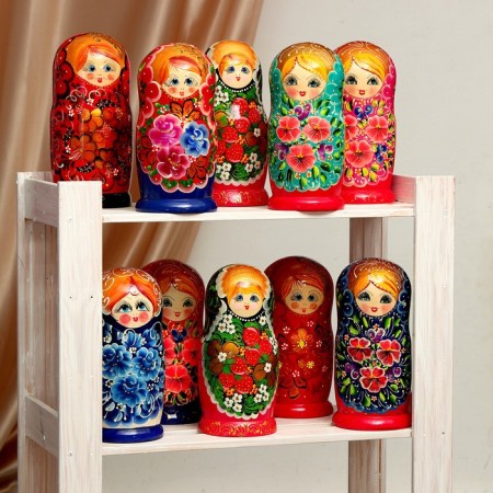 Матрёшка, 10 в 1, МИКС-4