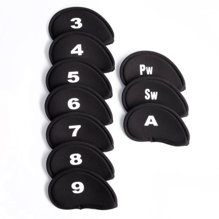 A set of liner covers, 10 pcs, black