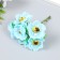 Decor for creativity "Begonia" (1 set = 1 bouquet) in the bouquet 6 colors d = 3.7 cm 10x3.5 cm mix
