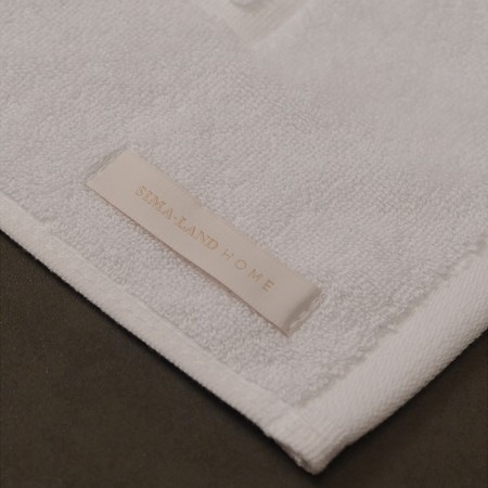 Trick Tenier SL Home: Classic "Blanc de Blanc" 30x60 cm, 100% cotton, 530 g/m2-5